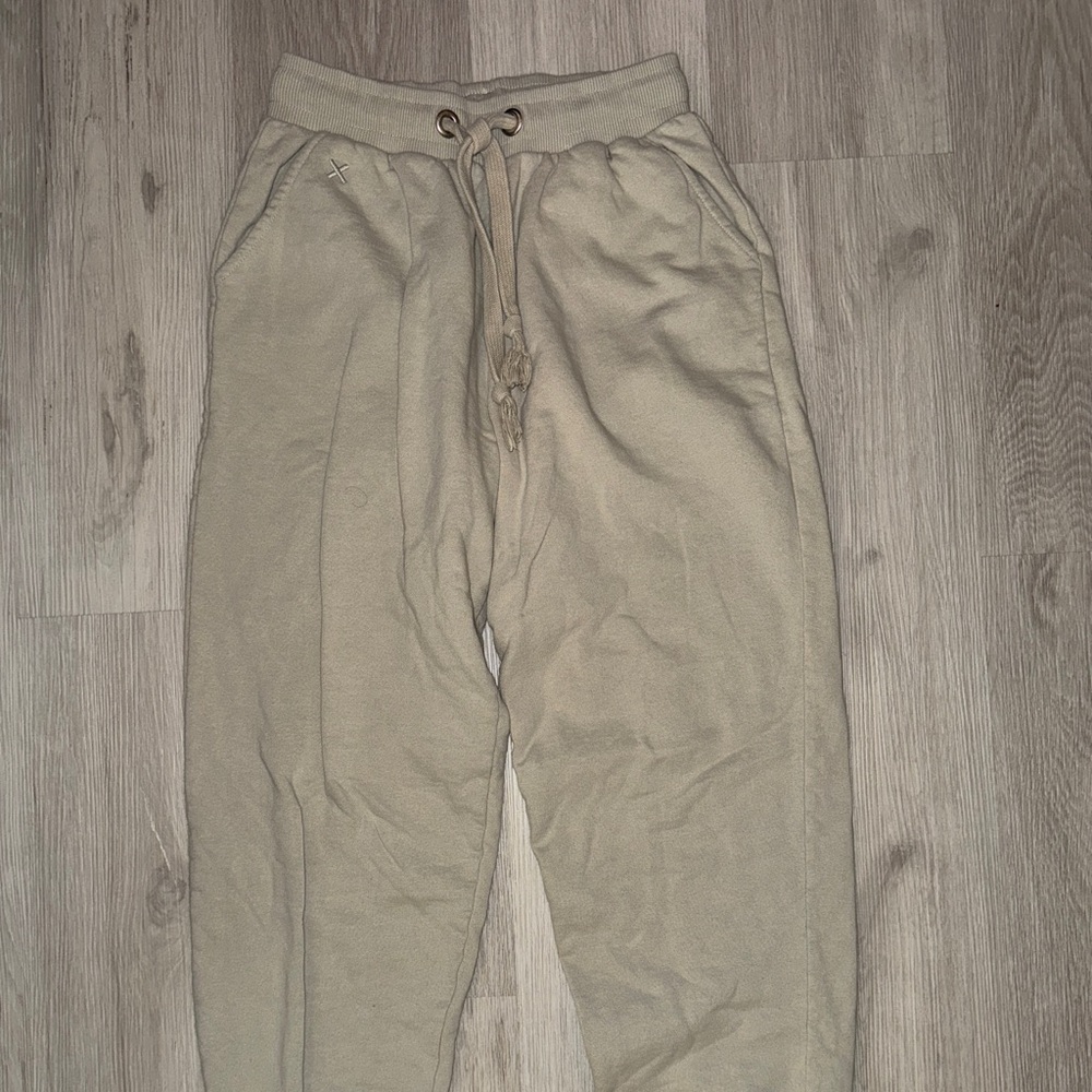 XS Men's Tan Jogger Pants
